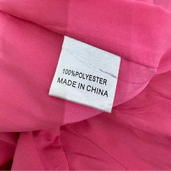 That’s So Fetch Saige Bodycon Corset Mini Dress Hot Pink Size 4 Small - Picture 9 of 14